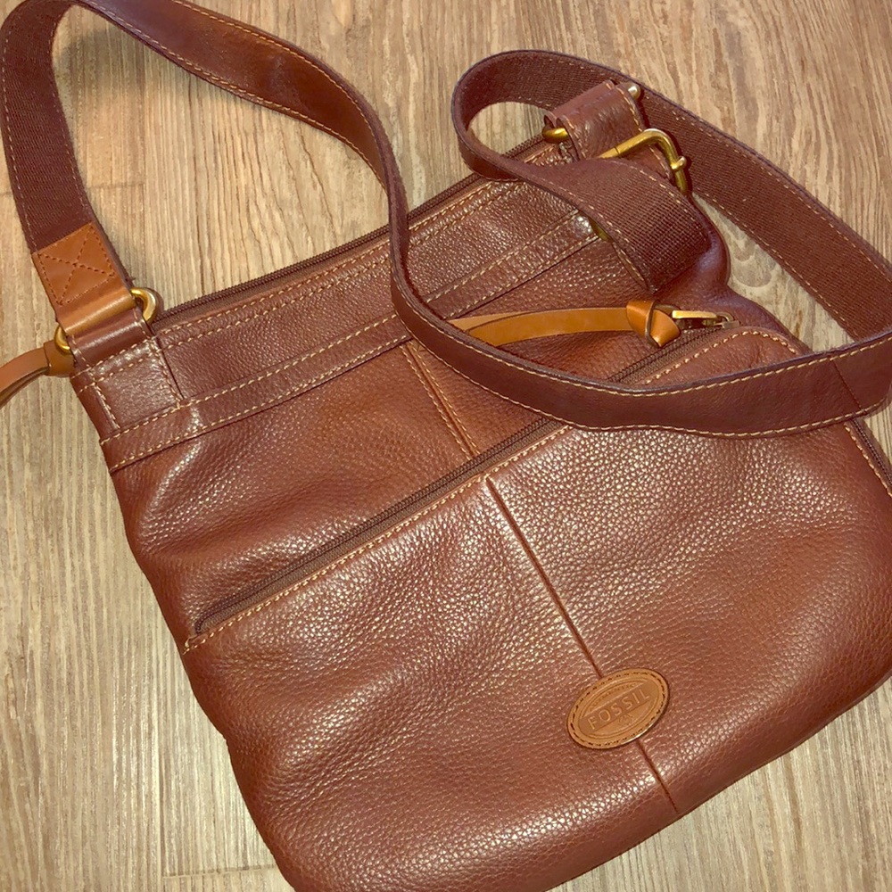 Fossil Leather Crossbody